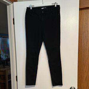 Old Navy Black Skinny Jeans Stretchy Fit